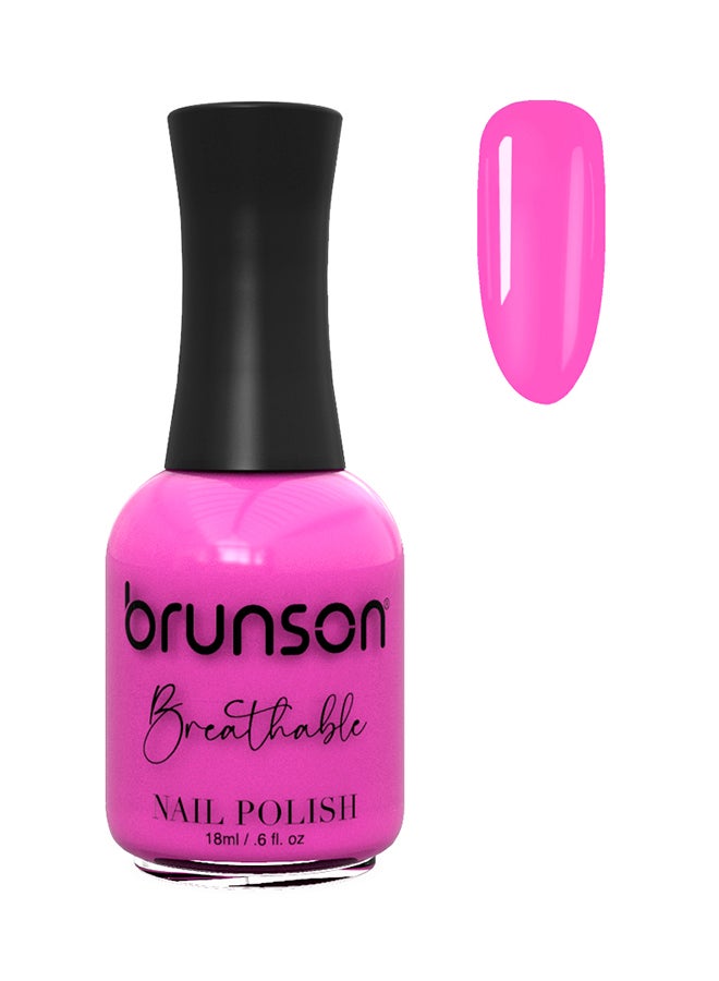 Breathable Nail Polish Halal nail polish Wudu friendly Quick-Dry Vegan long lasting but easy peel off   18ml BH093