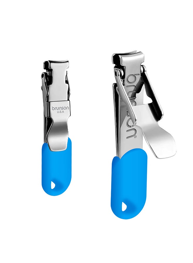 Nail Clipper Stainless Steel Professional Grade Nail Cutter with a Gripped Handle Ideal Manicures with long lasting sharpness for Easy Toenail Trimming BCNCF1