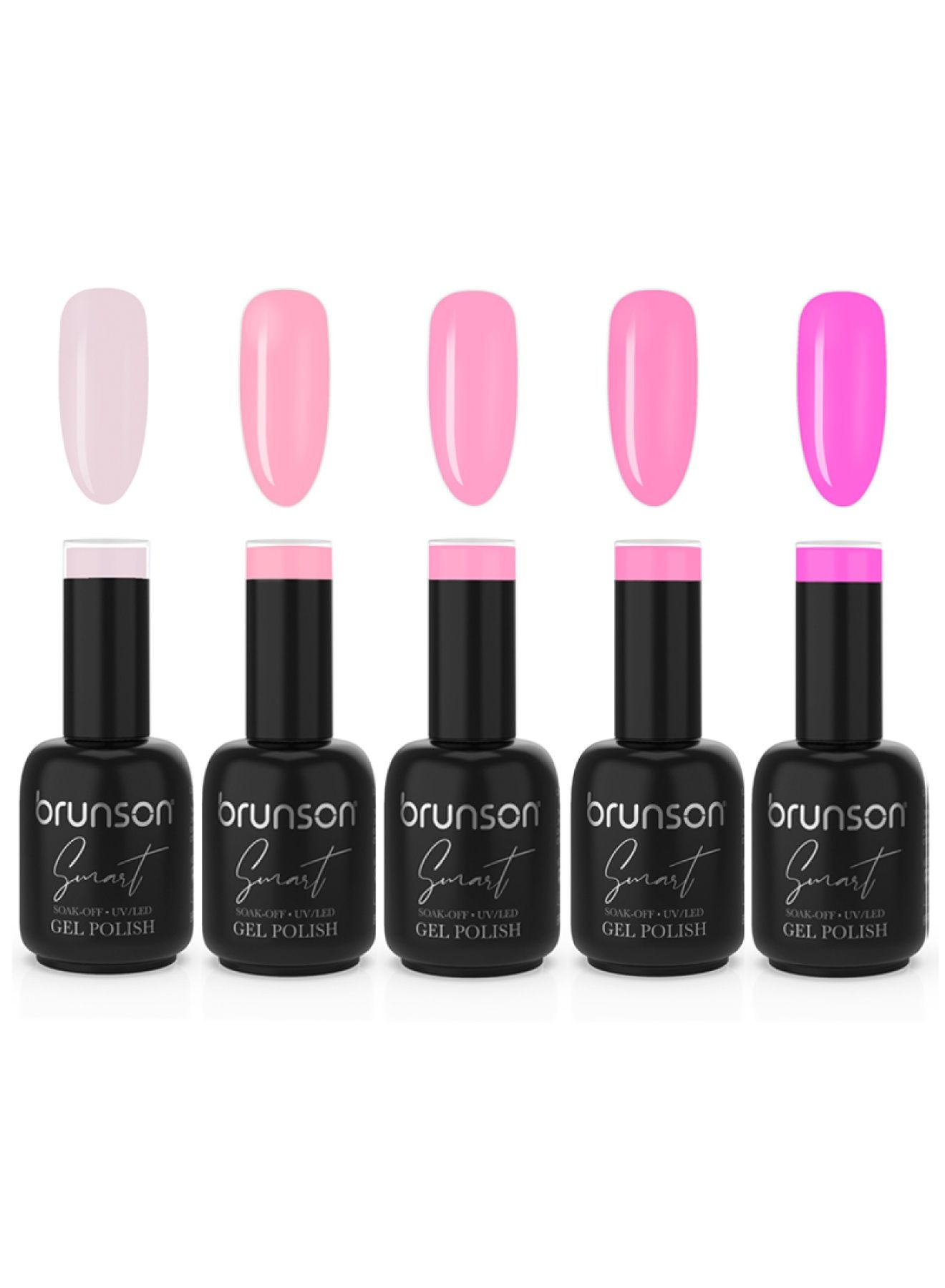 Smart Gel Nail Polish Pink Collections BSGPC