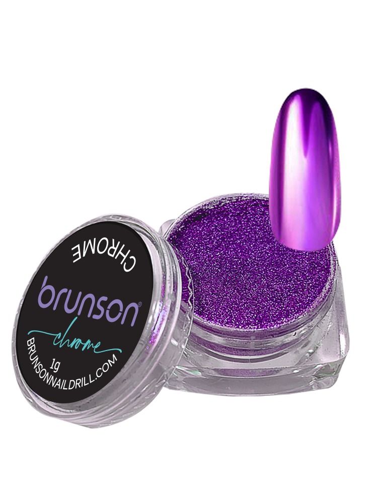 Chrome Nail Metallic Powder Holographic Mirror Effect Nail Art Manicure Pigment JMC-05