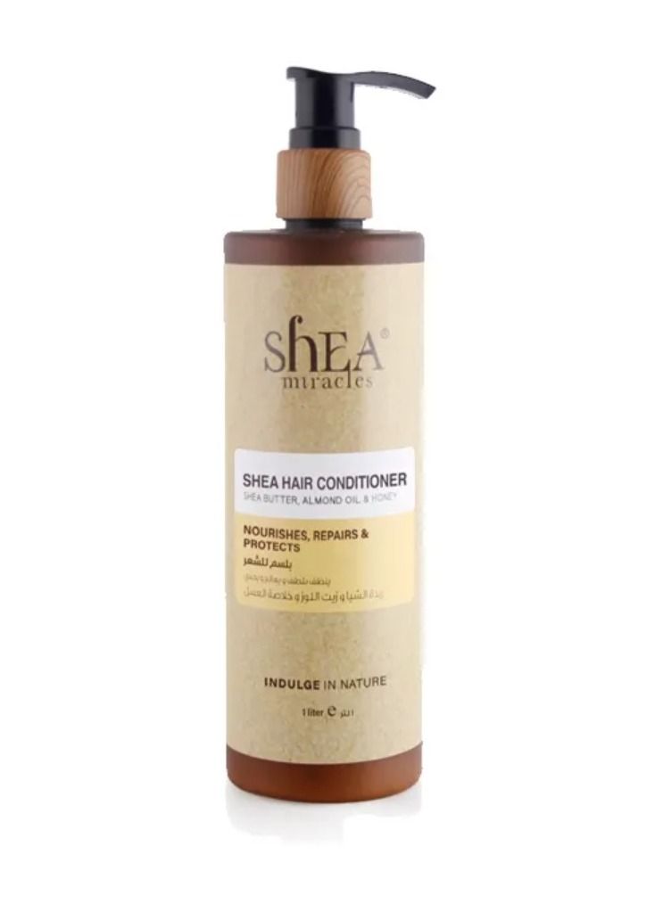 Shea Hair Conditioner Shea Butter Almond Oil And Honey 1L