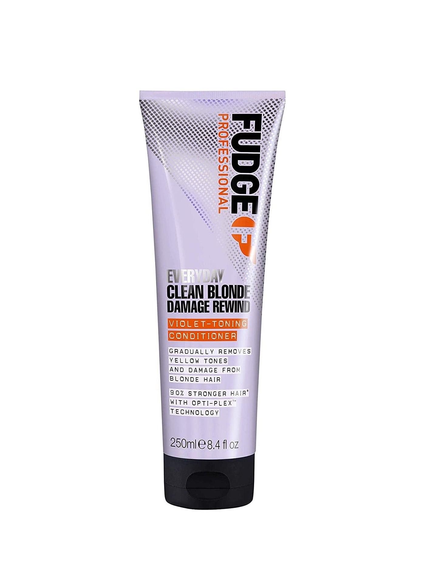 Purple conditioner for smoothing hair