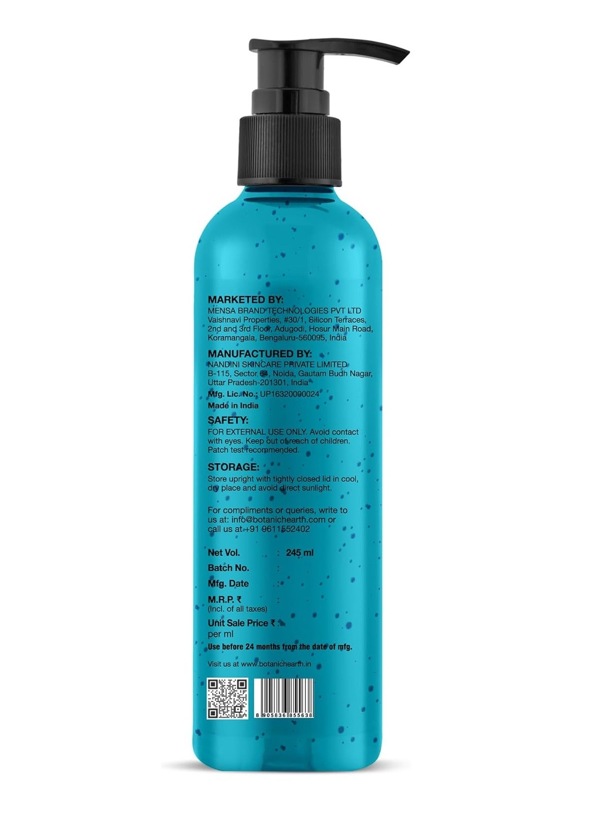 Jojoba & Hyaluronic Acid Body Wash with Rosemary Leaf Extract and Vitamin E | Moisturizing Body Wash Shower Gel for Softer, Smoother Skin | Sulfate & Paraben Free | for Women & Men | 245ml - image 2