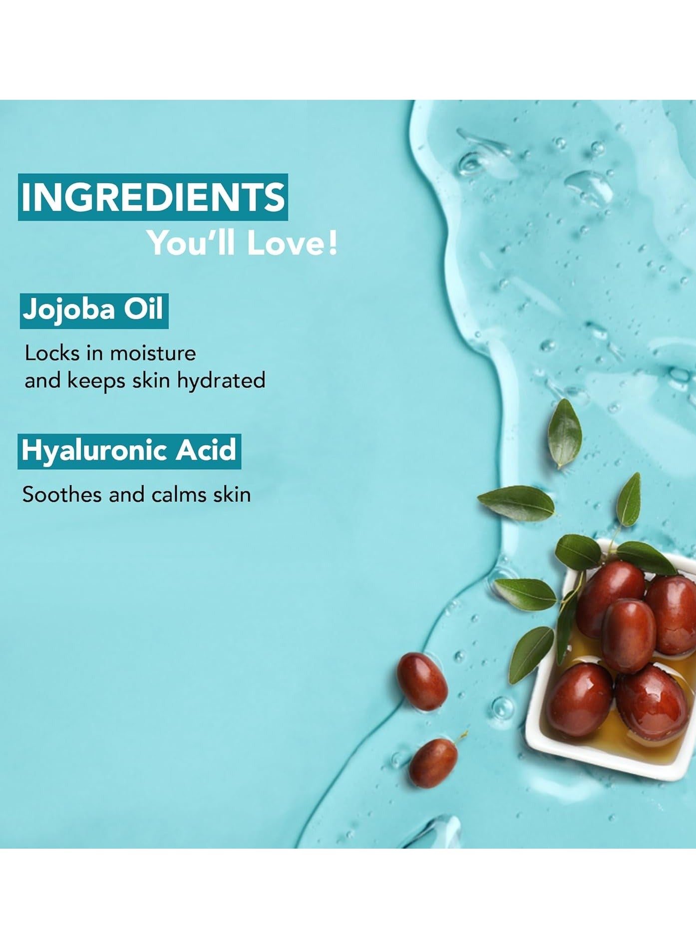 Jojoba & Hyaluronic Acid Body Wash with Rosemary Leaf Extract and Vitamin E | Moisturizing Body Wash Shower Gel for Softer, Smoother Skin | Sulfate & Paraben Free | for Women & Men | 245ml - image 4