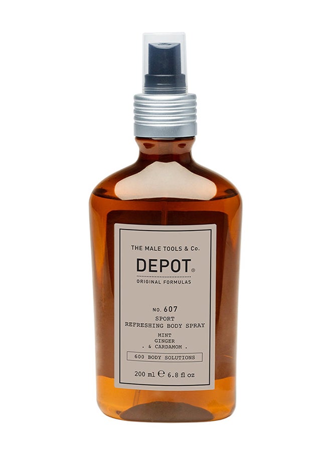 Sport Refreshing Body Spray - Provides an Instant Cooling Sensation & an All-Day, Clean Scent, Perfect for Post-Workout Refresh (200 ml)