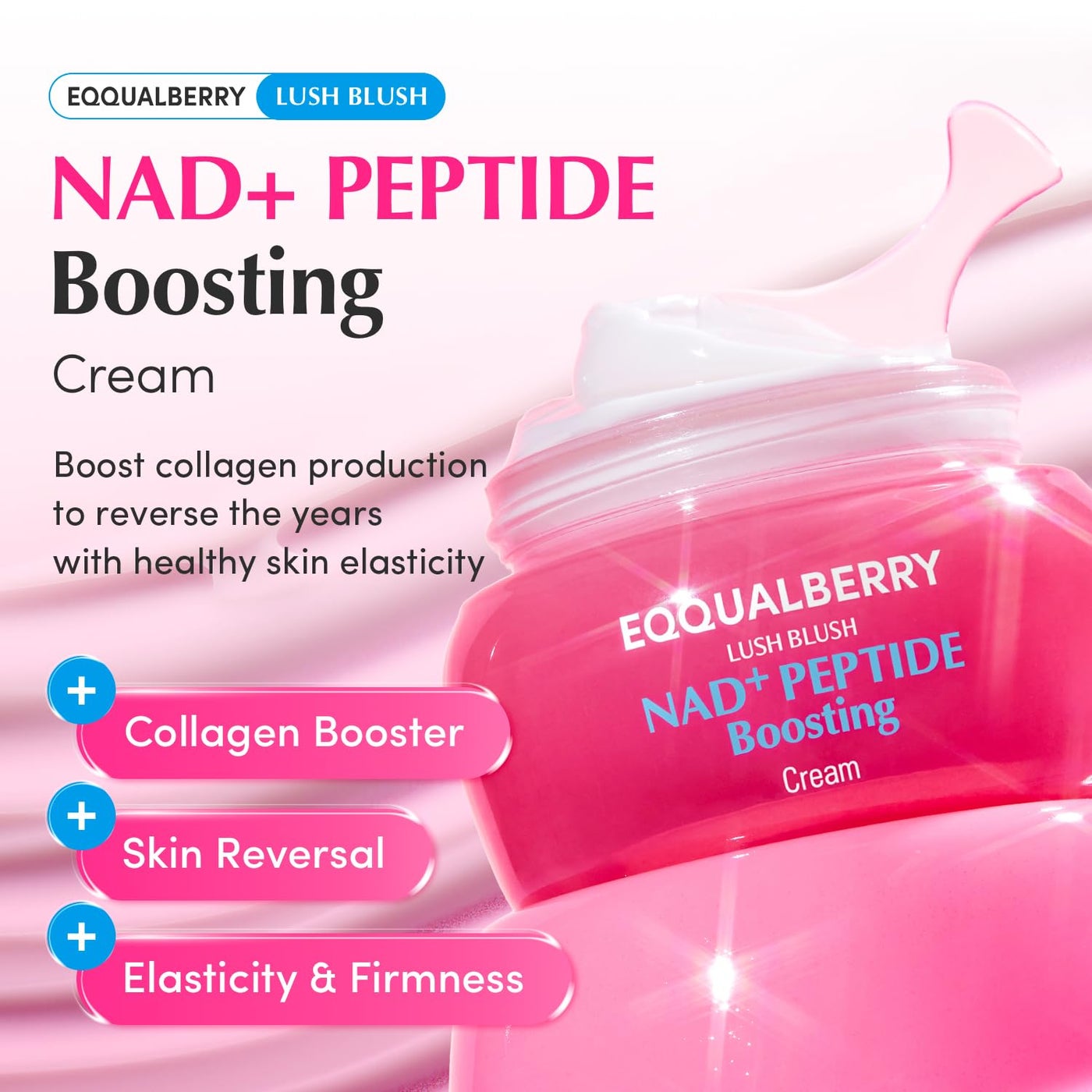 Eqqualberry Nad+ Peptide Boosting Cream 50Ml - image 2