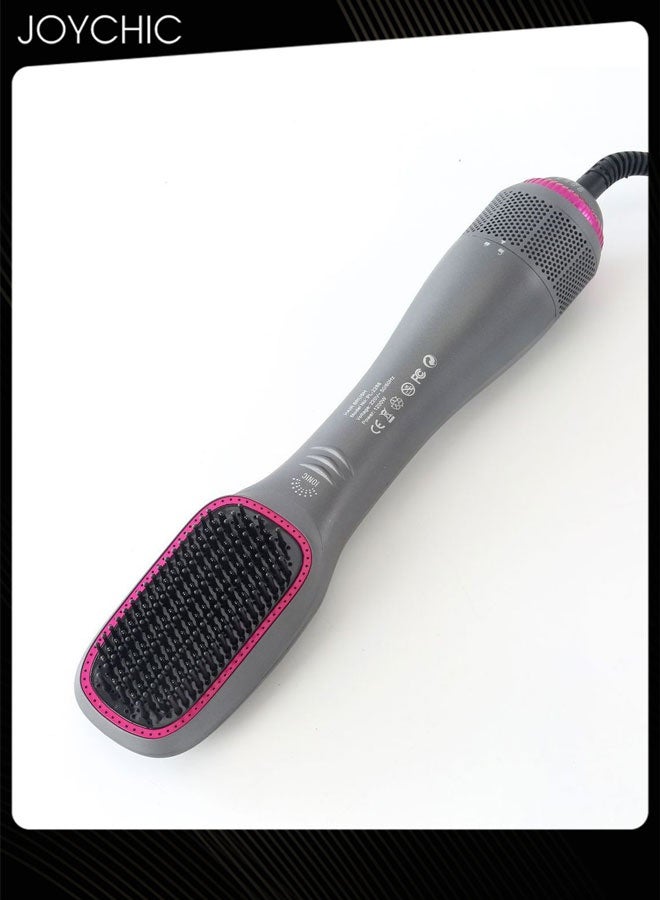 Hot Styling Brush With Blow Dryer, 360 Degree Rotating Wire, 2 Heat Level, High Heat Resistance Material Hair Dryer Brush Ceramic Dryer And Styler