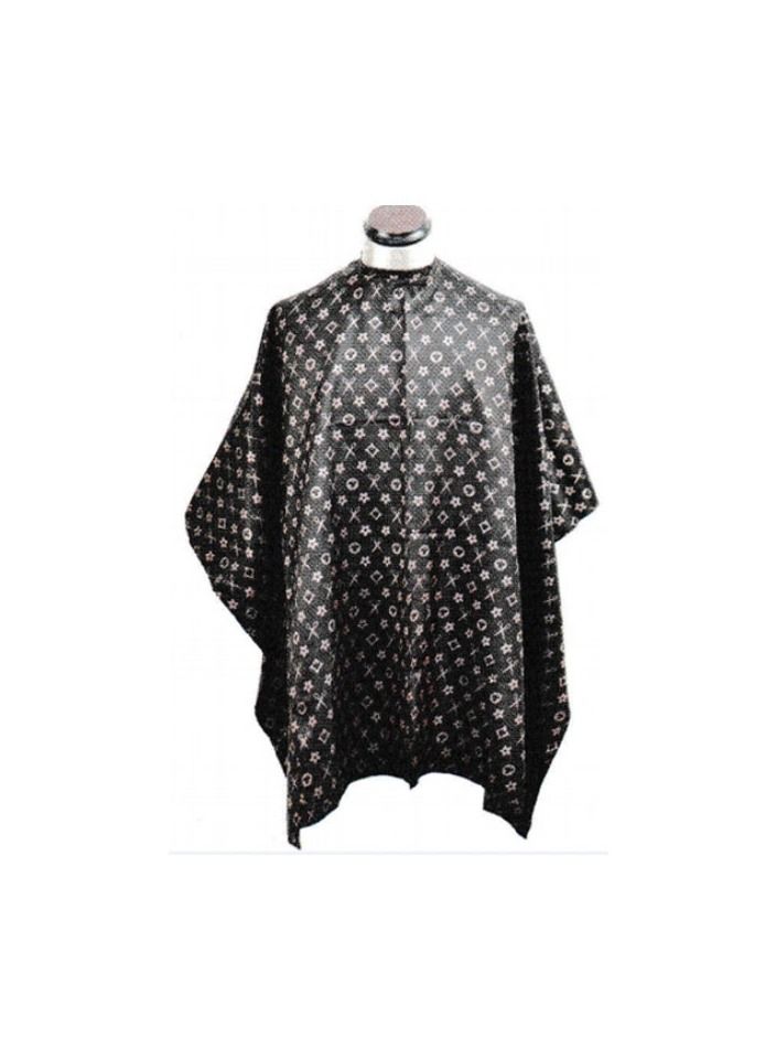 Onetech 150*128Cm Gold With Black Print Cape