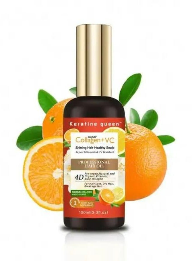 Super Collagen+VC Shining Hair Healthy Scalp Hair Oil 100 ML