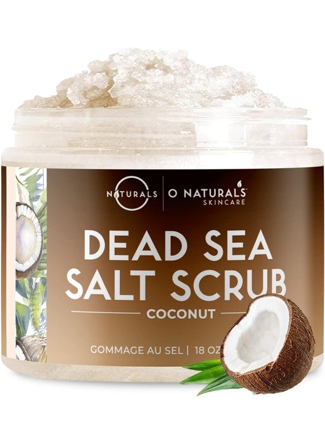 O Naturals Exfoliating Coconut Dead Sea Salt Body Scrub
