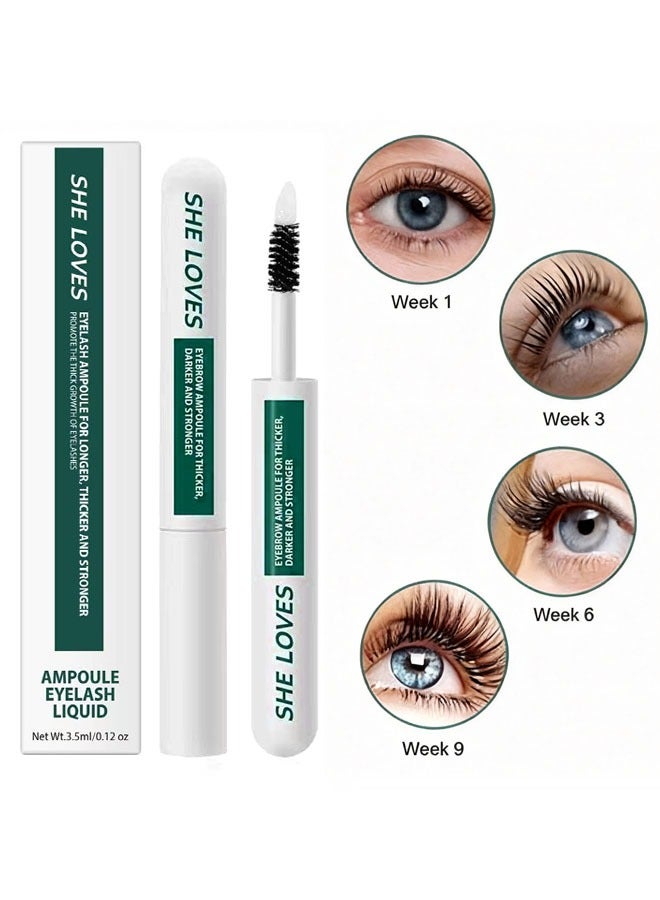 Ampoule Eyelash Liquid-Eyelash Ampoule For Longer, Thicker And Stronger,Promote The Thick Growth Of Eyelashes And Prevent Them From Falling Off