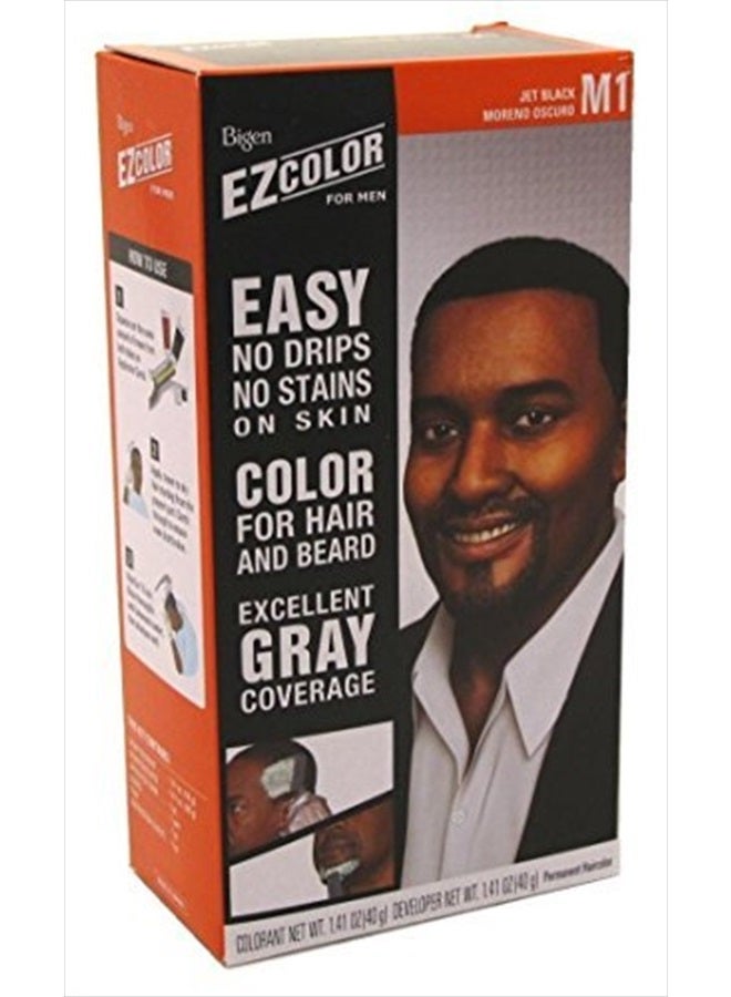 Ez Color For Men Jet Black Kit (2 Pack)