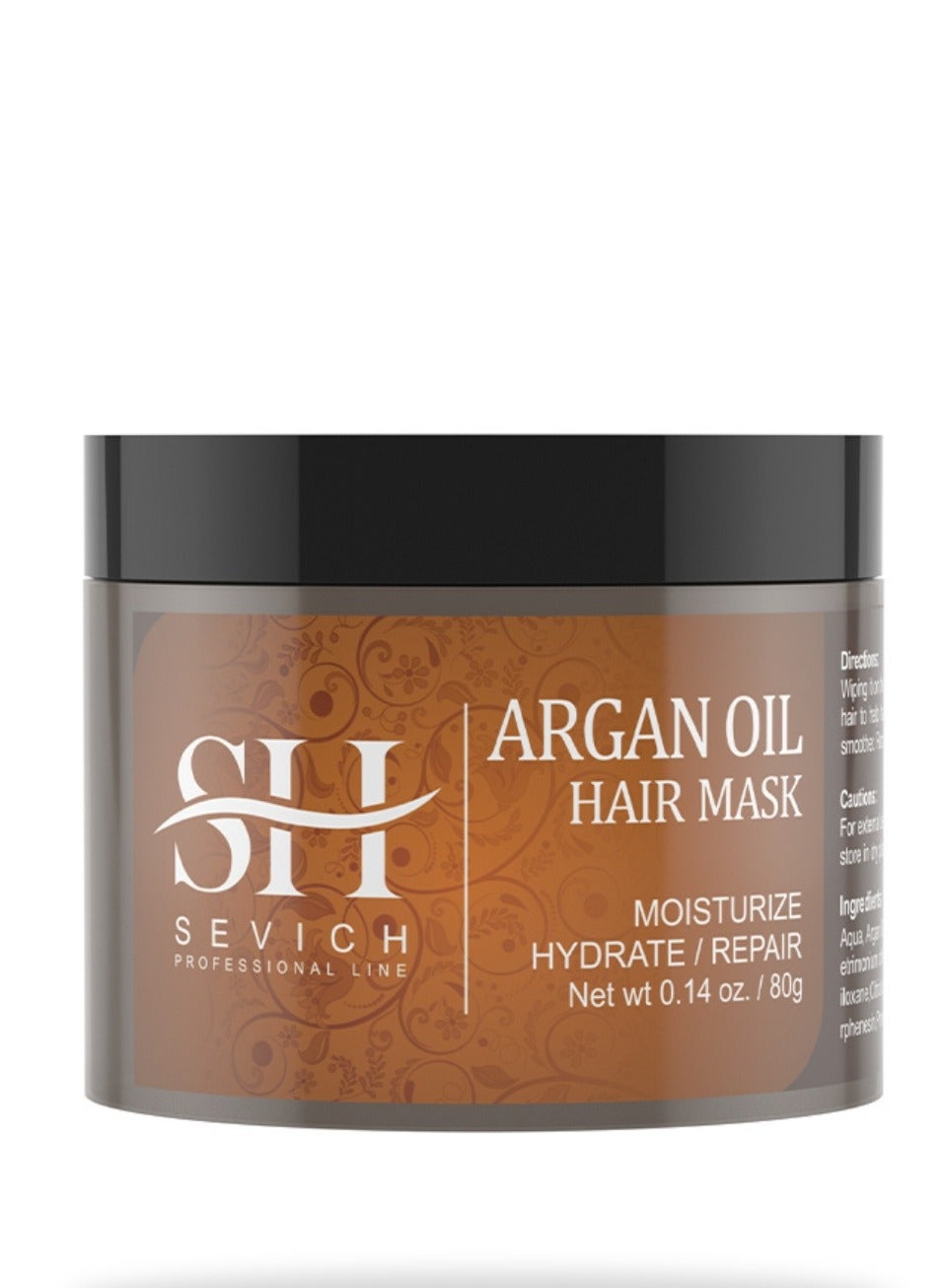 80g Argan Oil Hair Mask Hydrate Moisturize and Repair Damaged Hair Argan Oil Hair Mask Color Treated Natural Hair Repair Hair Mask Keratin Hair and Scalp Treatment Deep Hair Care Mask