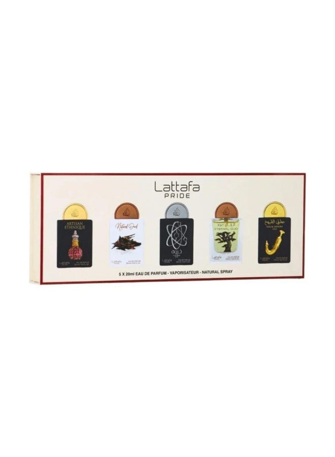 Lattafa Pride 1 x 5 Piece Giftset Collection 2 - 20*5 ml