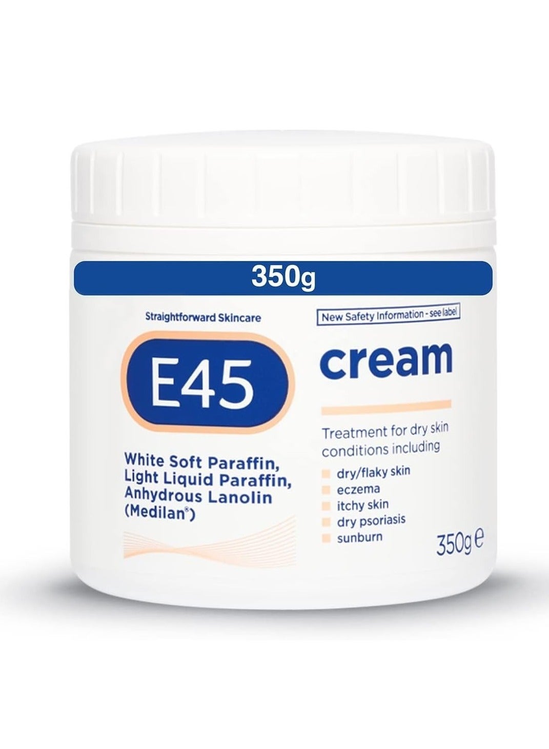 Moisturizing Cream For Dry Skin Conditions Dermatological, Eczema , sunburn, Itchy Skin Treatment Cream 350 grams