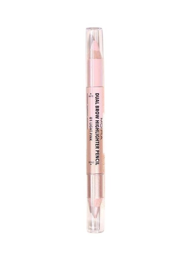 Dual Brow Highlighter (001, Light Pink)