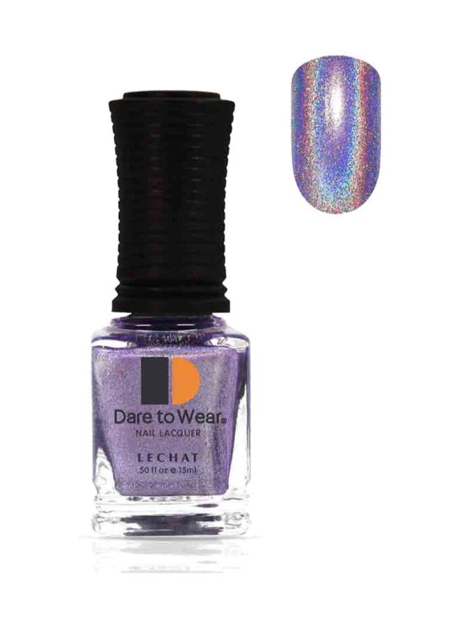 Nail Polish Color Amethyst Holographic Glitter By Lechat Spectra Futuristic Sdw03
