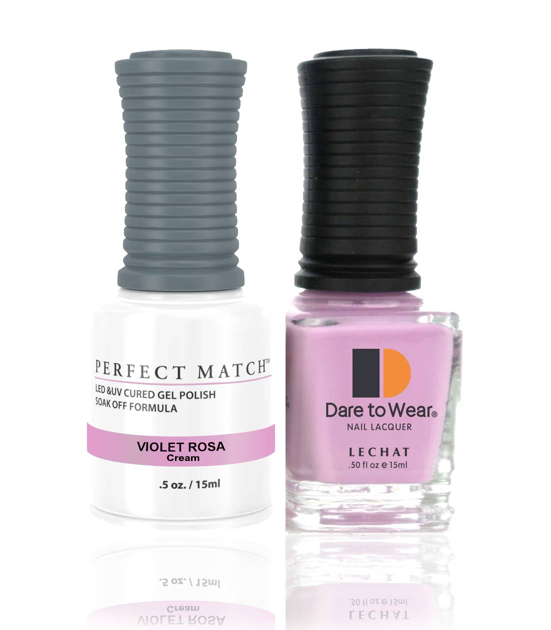 Perfect Match Gel Nail Polish 15ml Soak Off Long Lasting High Shine UV LED Gel Non Toxic Easy Application Wide Color Range for Manicure and Pedicure Violet Rose PMS228