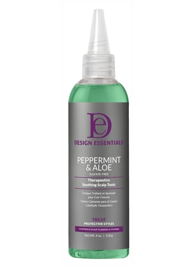 Peppermint & Aloe TherapeuticsSoothing Scalp Tonic, 4 Ounces
