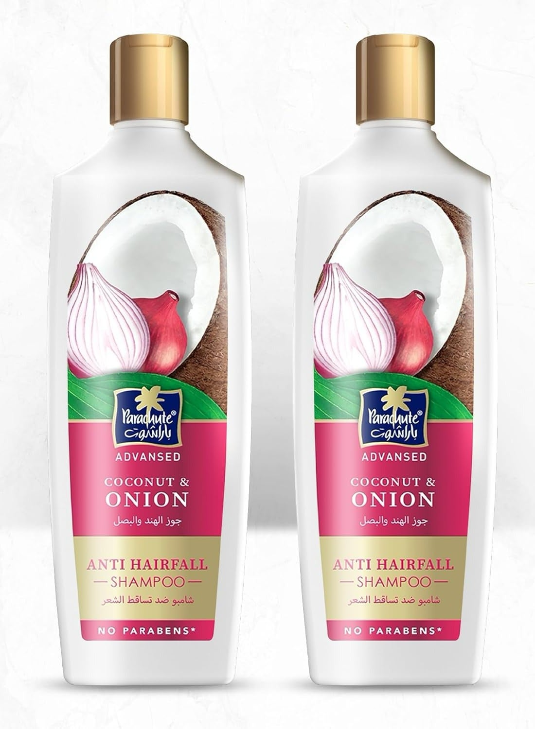 Anti Hair Fall Shampoo With Onion And Coconut 340 ML 2 Pcs