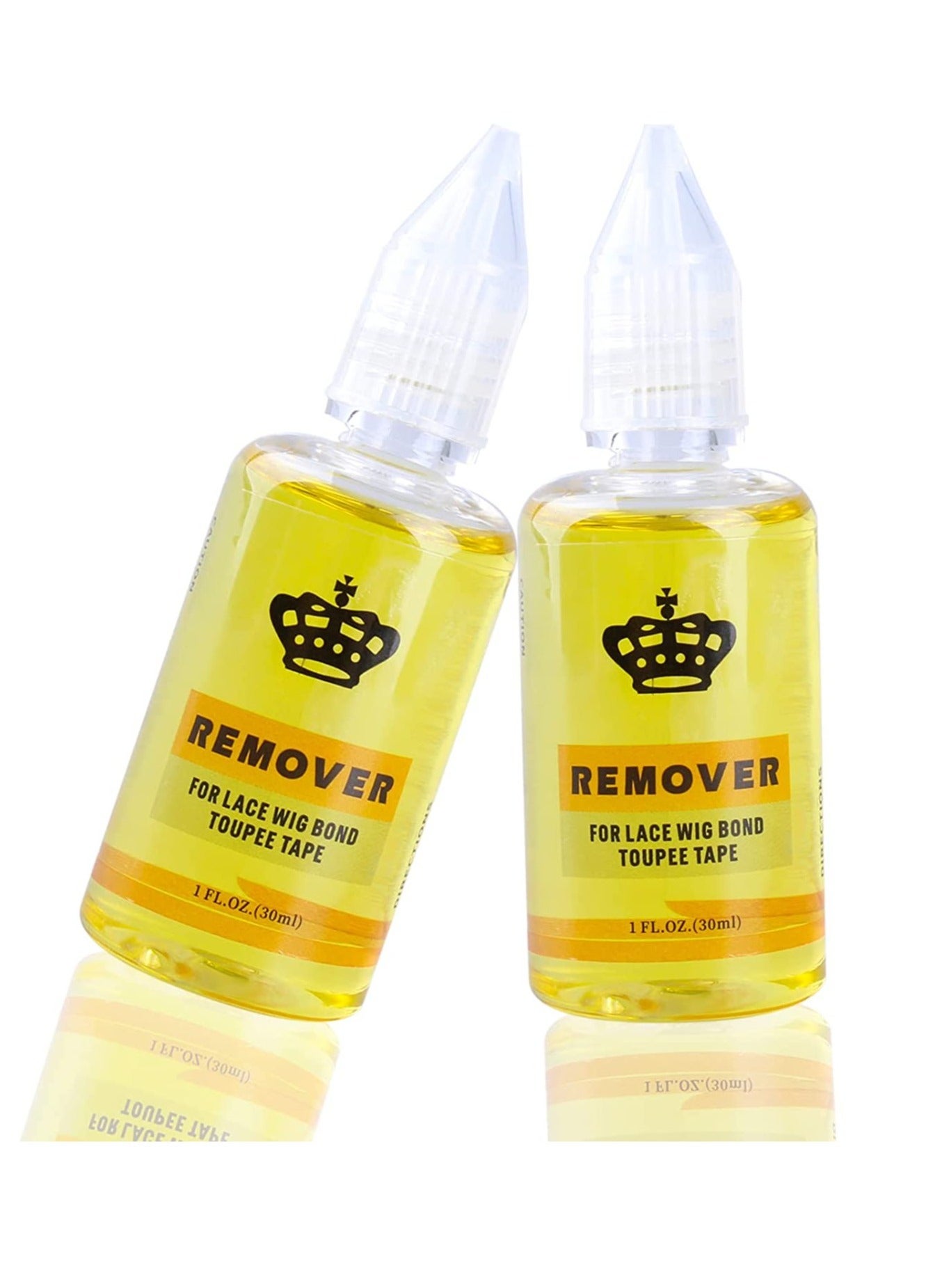 2 PCS Tape in Removes Hair Glue- Fast Acting Hair Extensions Hair Glue Lace Wig Glue Remover