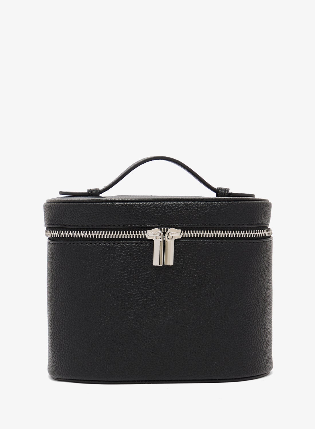 Bucket Bag With Top Handle And Zipper