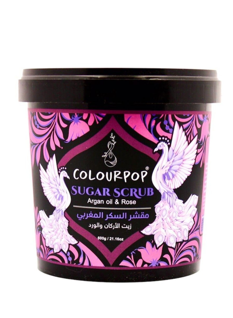 Sugar Scrub Argan Oil & Rose 600 g