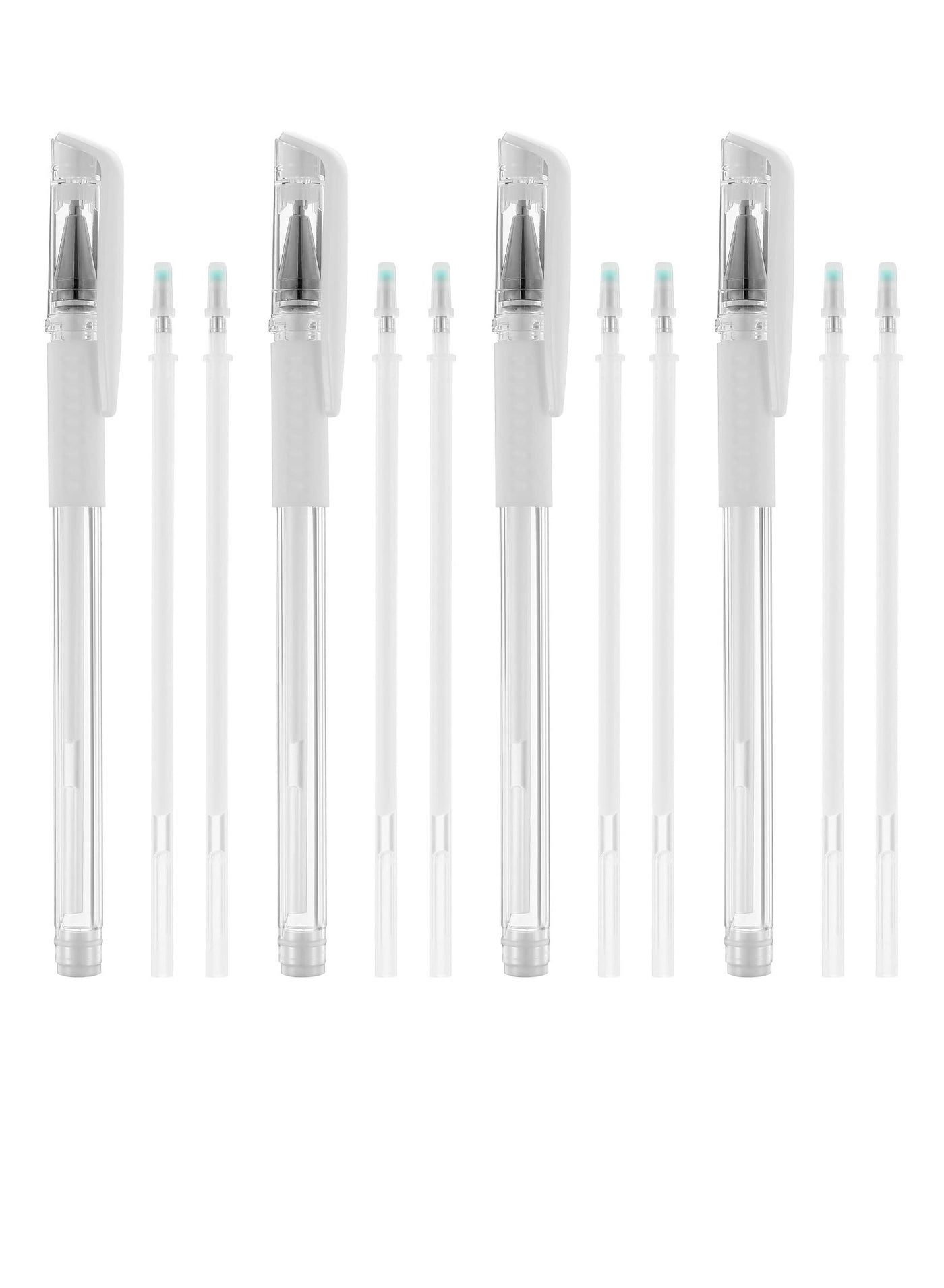 Eyebrow Mapping Pen Microblading Eyebrow Pen with Skin Marker Eyebrow Permanent Makeup Position Mark Tool Great Eyebrow Makeup Tool for Artists for Eyebrow Skin 4 Pens and 8 Replacement Refills