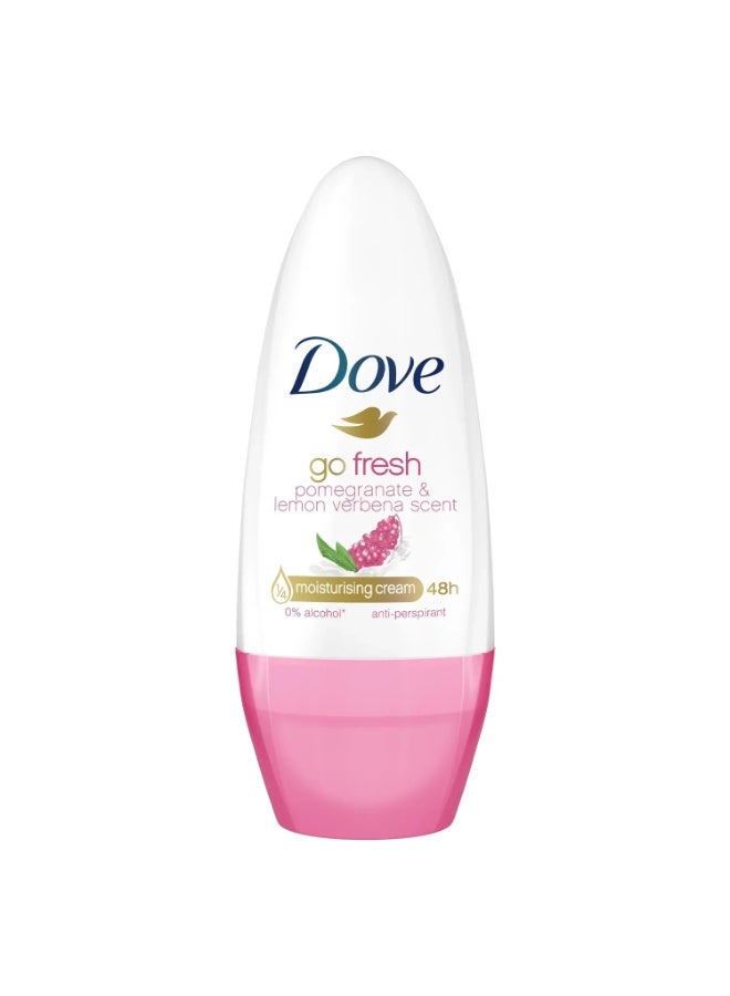 Dove Pomegranate & Lemon Antiperspirant Deodorant Roll On - 40ml
