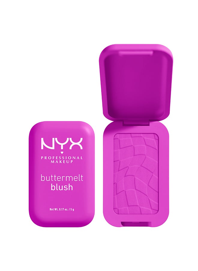 Buttermelt Blush, Powder Blush, Up To 12 H Wear, Fade And Transfer Resistant, All The Butta
