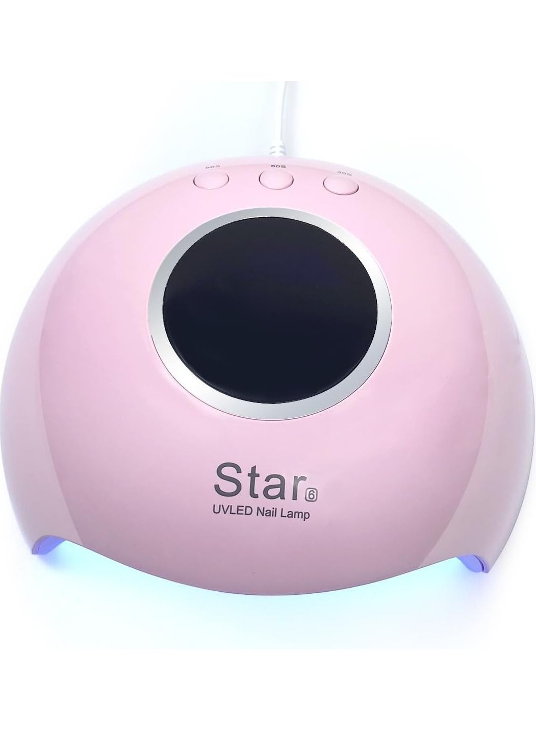 ORiTi 12 LED 36W LCD Display Mini USB Induction Phototherapy UV LED Nail Lamp Nail Dryer Pink