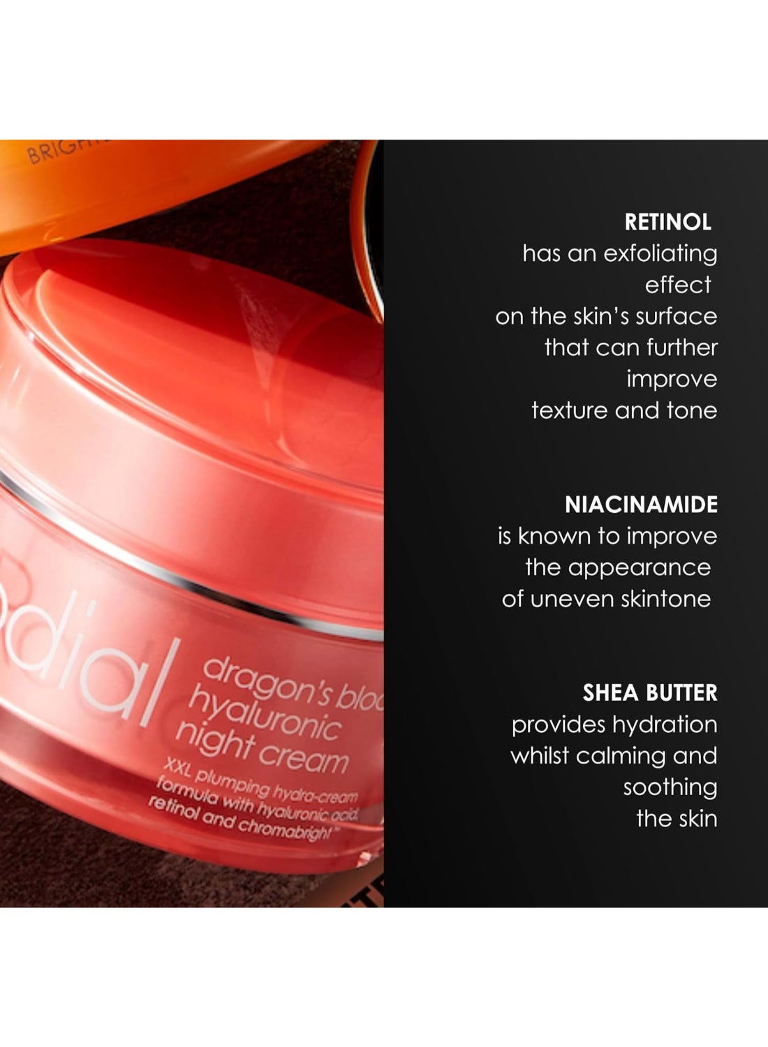 Rodial Dragon's Blood Night Cream 50ml – Overnight Recovery for Stressed Skin, Dragon's Blood & Retinol, Volumizing Cream for Skin Sensitivity Relief 50ml - image 10