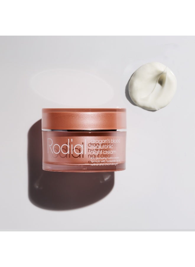 Rodial Dragon's Blood Night Cream 50ml – Overnight Recovery for Stressed Skin, Dragon's Blood & Retinol, Volumizing Cream for Skin Sensitivity Relief 50ml - image 2