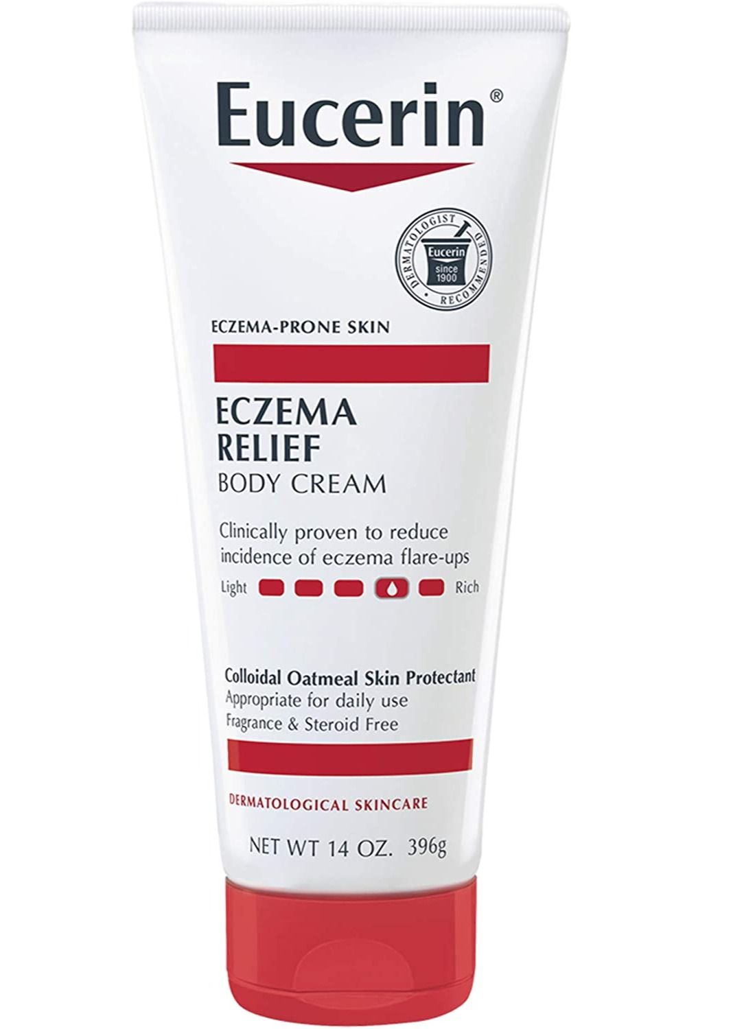 Eucerin Eczema Relief Body Cream, 14 Oz Tube