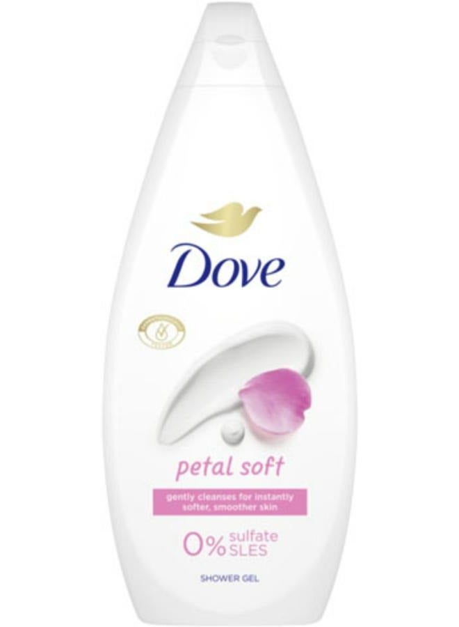 Petal Soft Gently Cleanses For Instantly Softer Smoother Skin Shower Gel 720 ML
