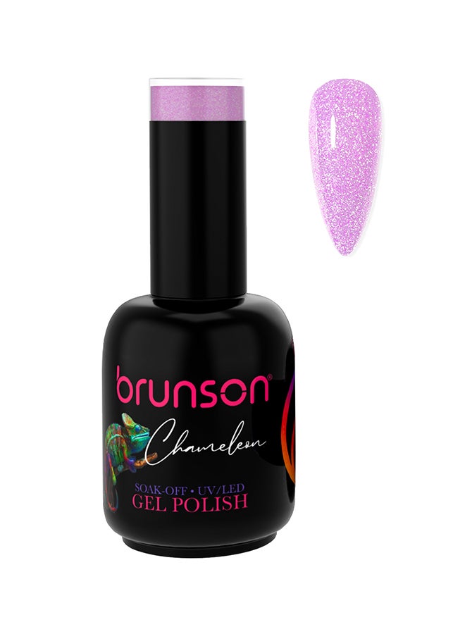 Chameleon Gel Nail Polish 18ml Gel Nails with Glossy Shine Finish, Long-Lasting Soak off UV Gel Polish for Nail Art French Manicure Pedicure. Salon Quality Chip Resistant Gel Extension Acrylic Nails