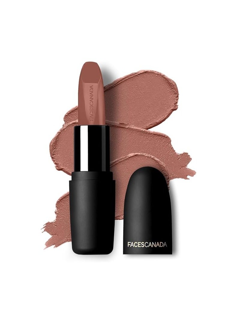 FACESCANADA Weightless Matte Finish Lipstick Buff Nude 05 4gm (Buff Nude 05)