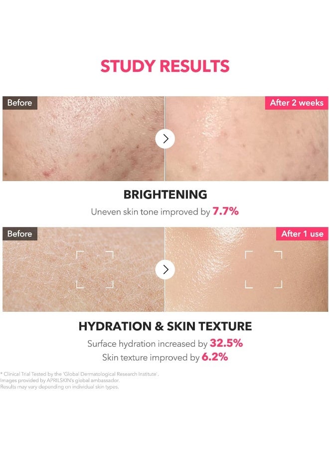 April Skin TXA Niacinamide 99 Pink Milky Brightening Cream Toner Even Skin Tone 150ml - image 5
