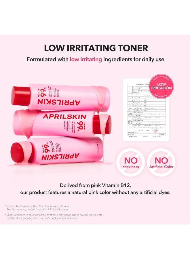 April Skin TXA Niacinamide 99 Pink Milky Brightening Cream Toner Even Skin Tone 150ml - image 7