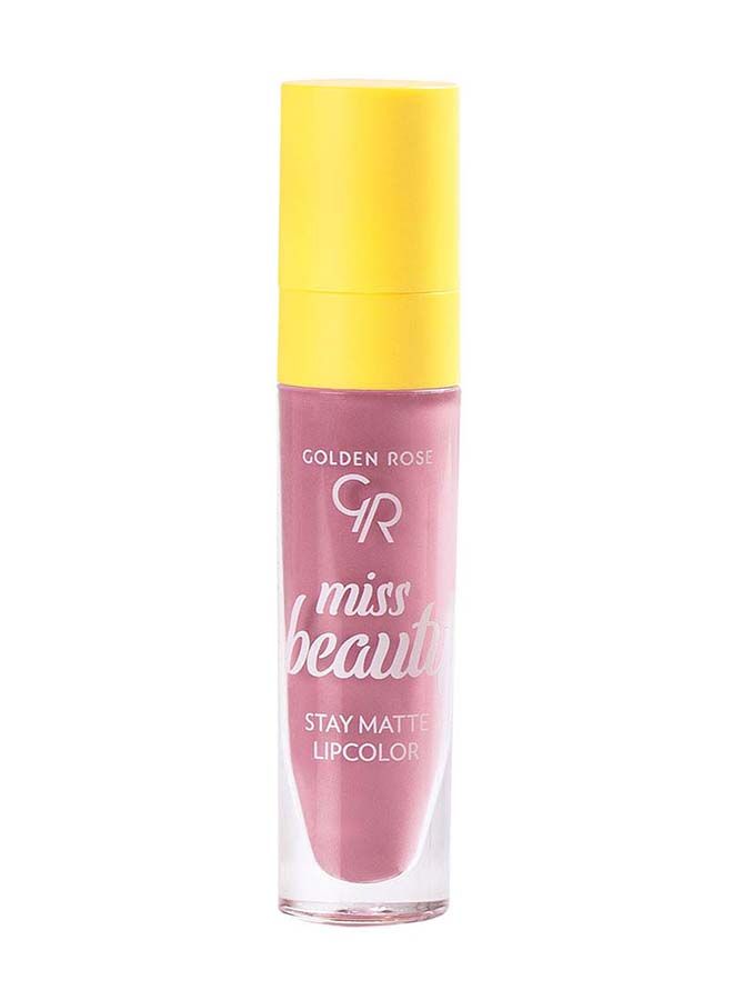 GOLDEN ROSE MISS BEAUTY STAY MATTE LIPCOLOR NO: 04 CANDY LOVE