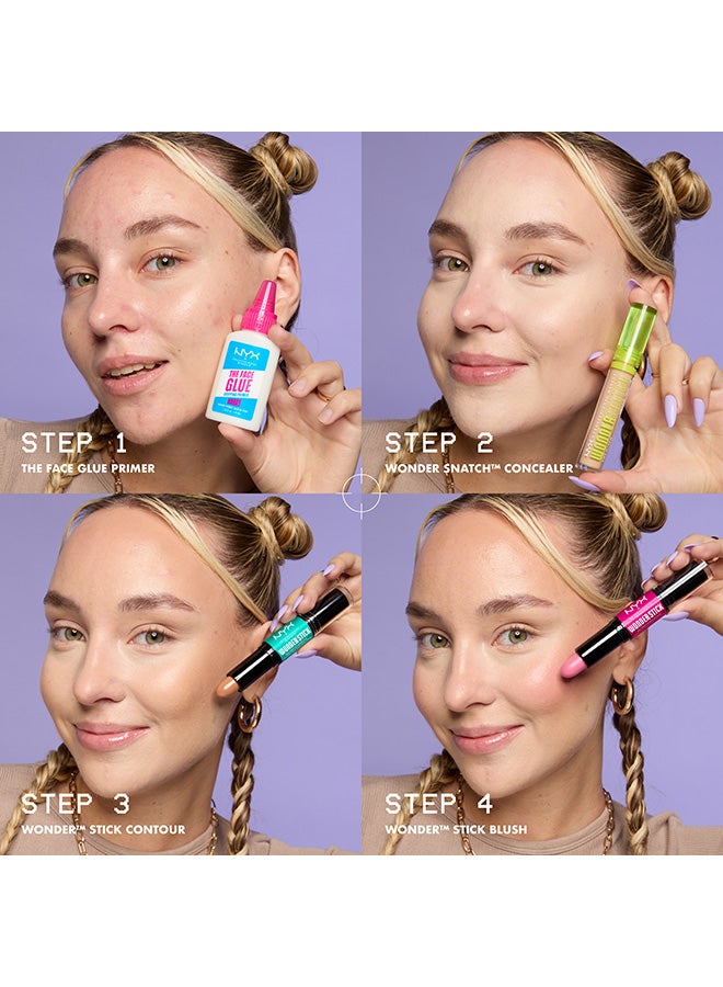 NYX Professional Makeup Wonder Snatch Concealer, Liquid Concealer,Vanilla - image 9