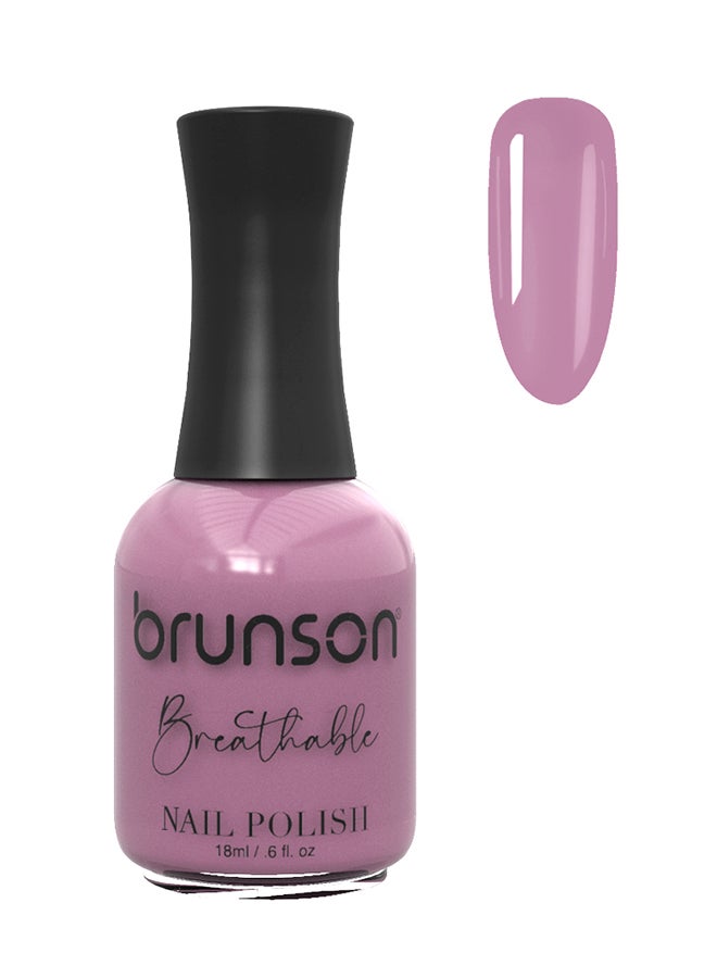 Breathable Nail Polish Halal nail polish Wudu friendly Quick-Dry Vegan long lasting but easy peel off   18ml BH085