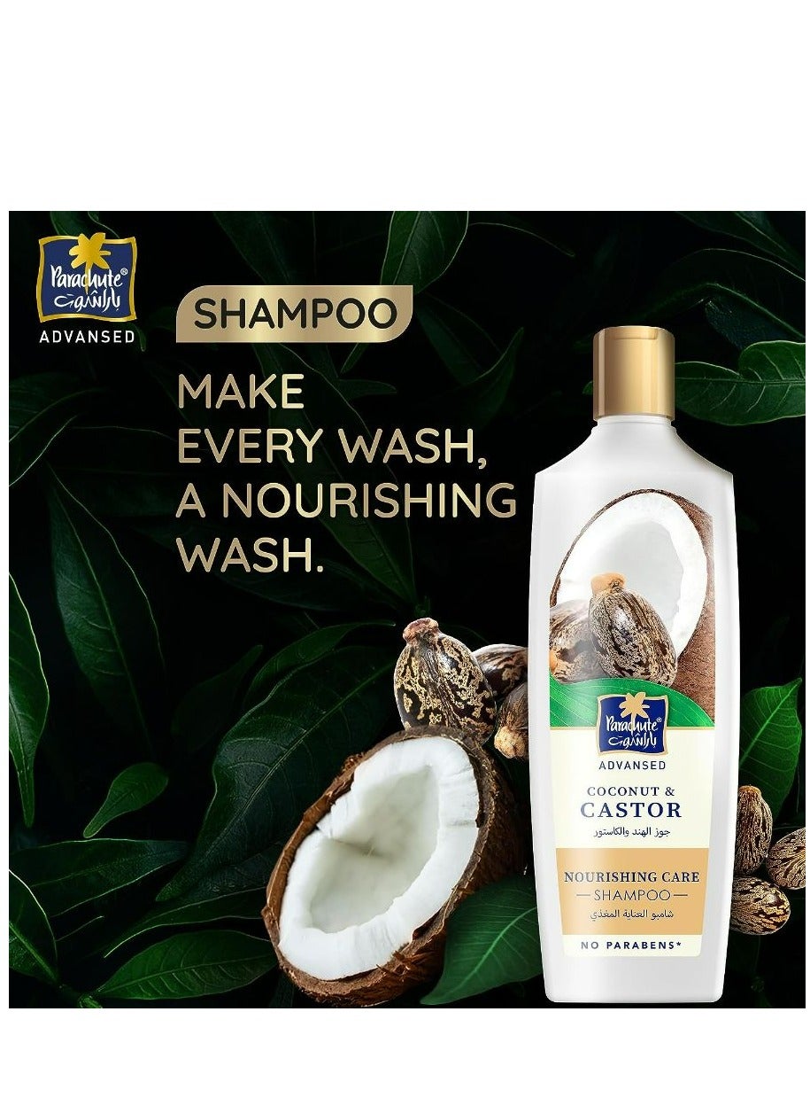 Nourishing Care Shampoo with Caster and Coconut 340 ML