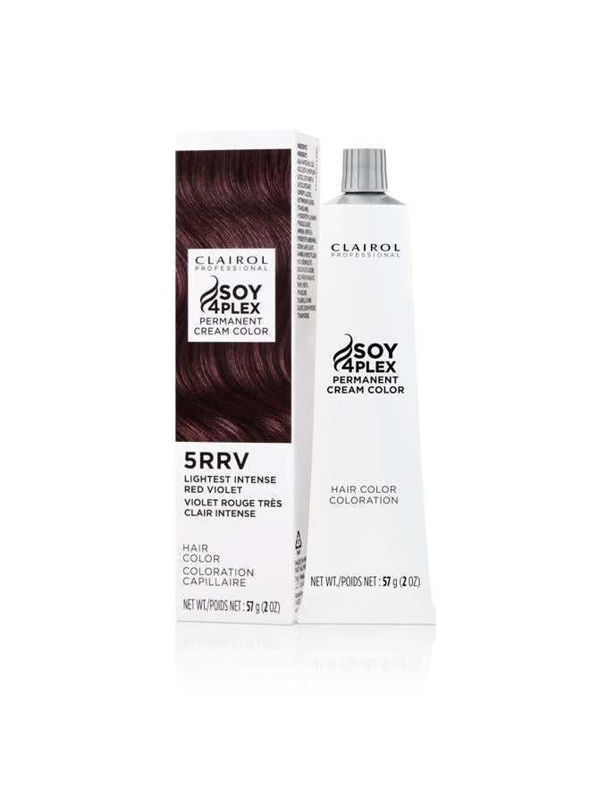 Cr√®me Permanente, 5RRV Lightest Intense Red Violet, 2 oz. - Packaging May Vary