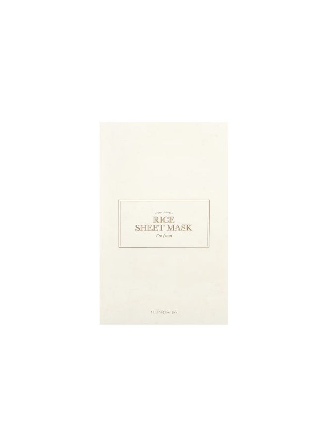 Rice Sheet Mask 20Ml
