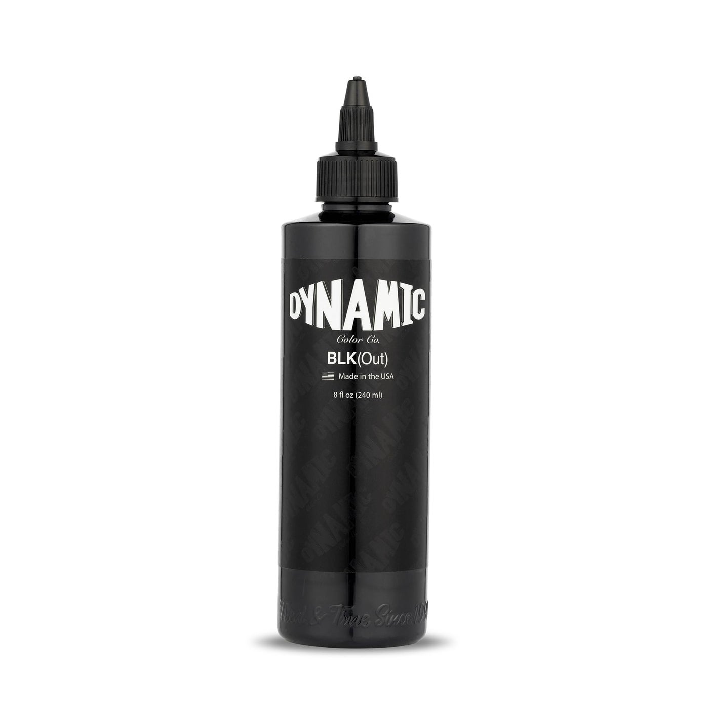 Dynamic BLKout Tattoo Ink, for Blackout Tattoos, Solid Black Designs and Heavy Black Work, High Pigment Concentration, Made in Spain, Reach Compliant
