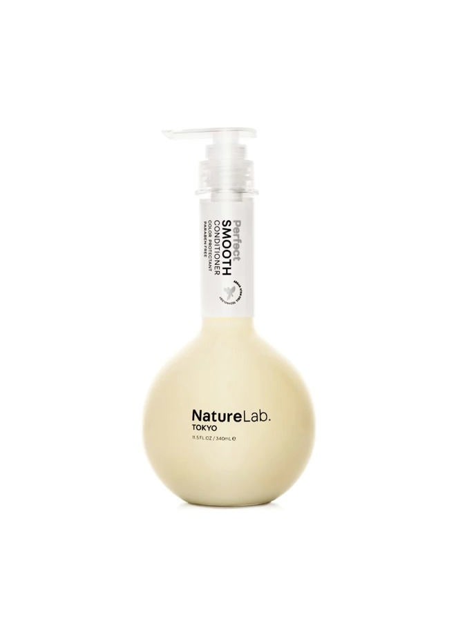 Perfect Smooth Conditioner: Lightweight Moisturizing Conditioner for Smoother Frizz-Free Hair I 11.5 FL OZ / 340ml