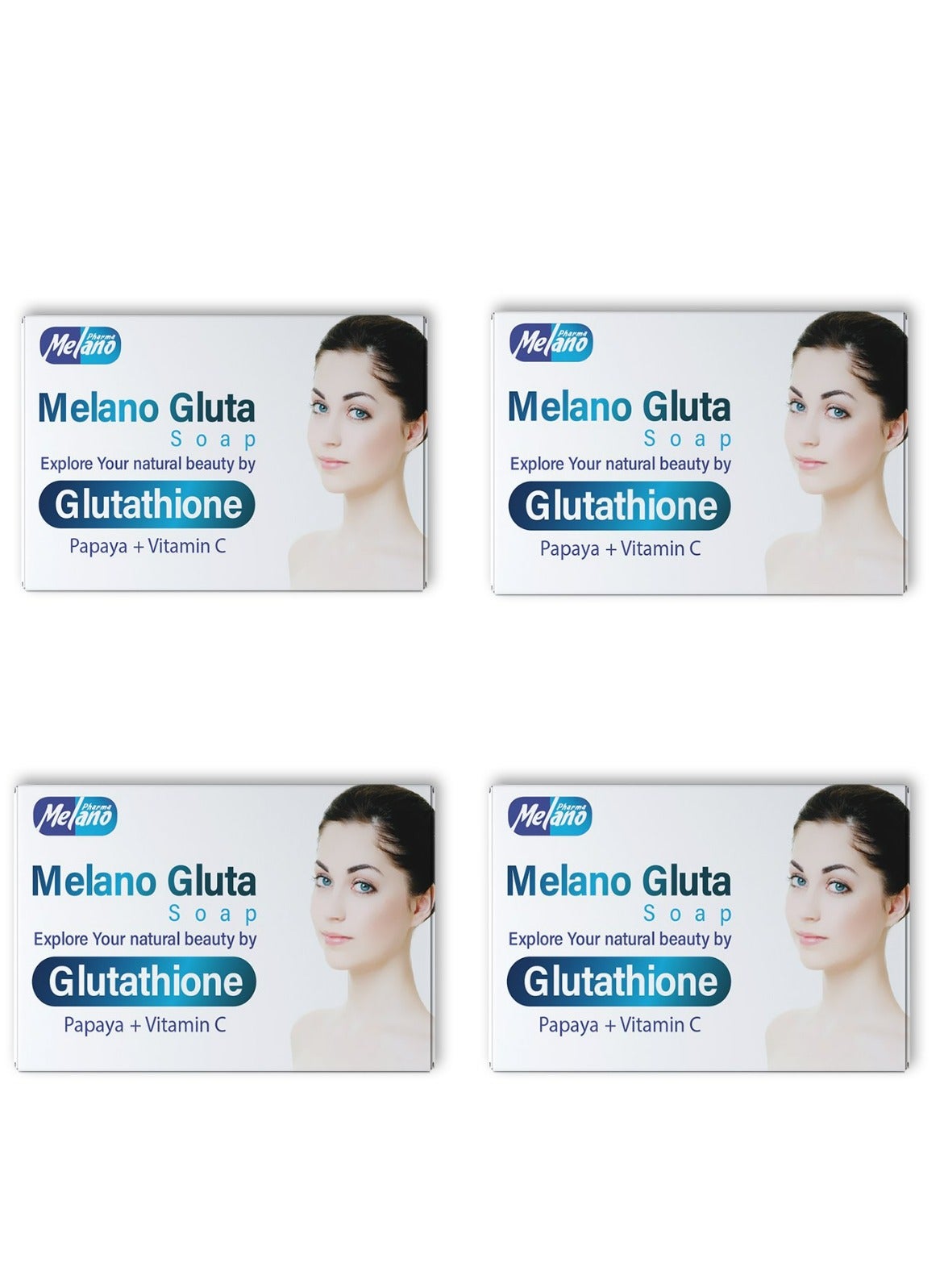 Gluta Soap Explore Your Natural Beauty By Glutathione Papaya And Vitamin C 100 g 4 Pcs