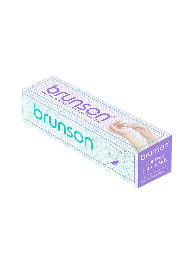 Lint Free Cotton Pads 325 Wipes 5x5cm BLFCP