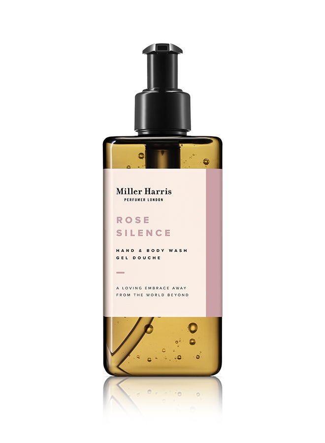 Rose Silence Radiant Fragranced Hand And Body Wash Floral Rose Coconut Extract Vitamin E Skin Softening | Vegan Paraben Free 300ml - image 2